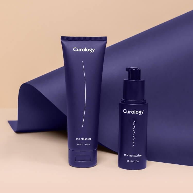 Curology cleanser and moisturizer
